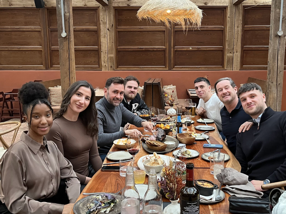 Team dinner, Paragon Alpha