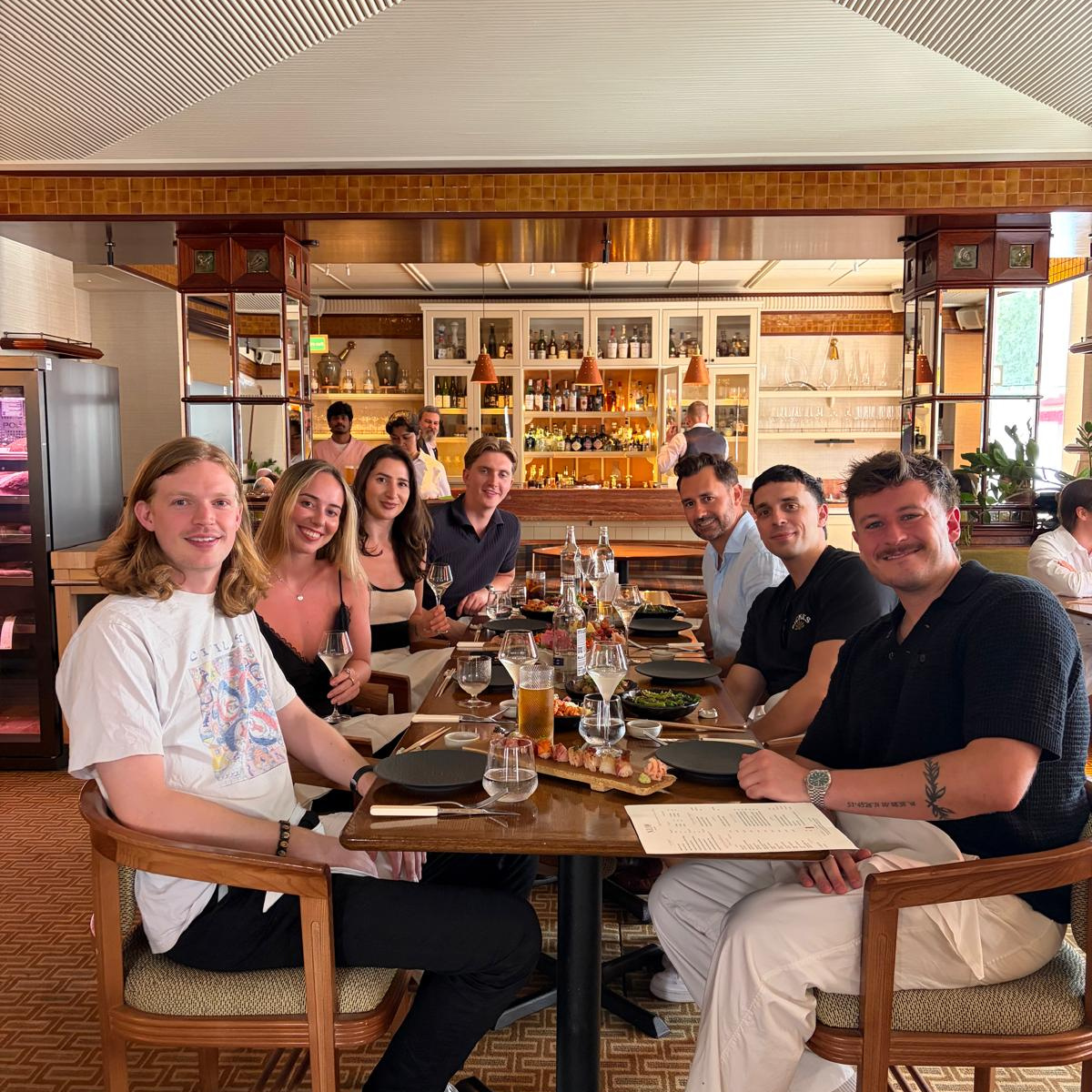 Team dinner, Paragon Alpha